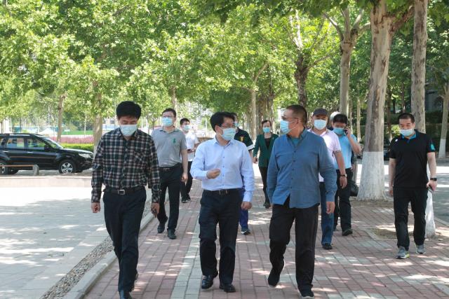 省教育厅厅长邓云锋到校督导疫情防控工作